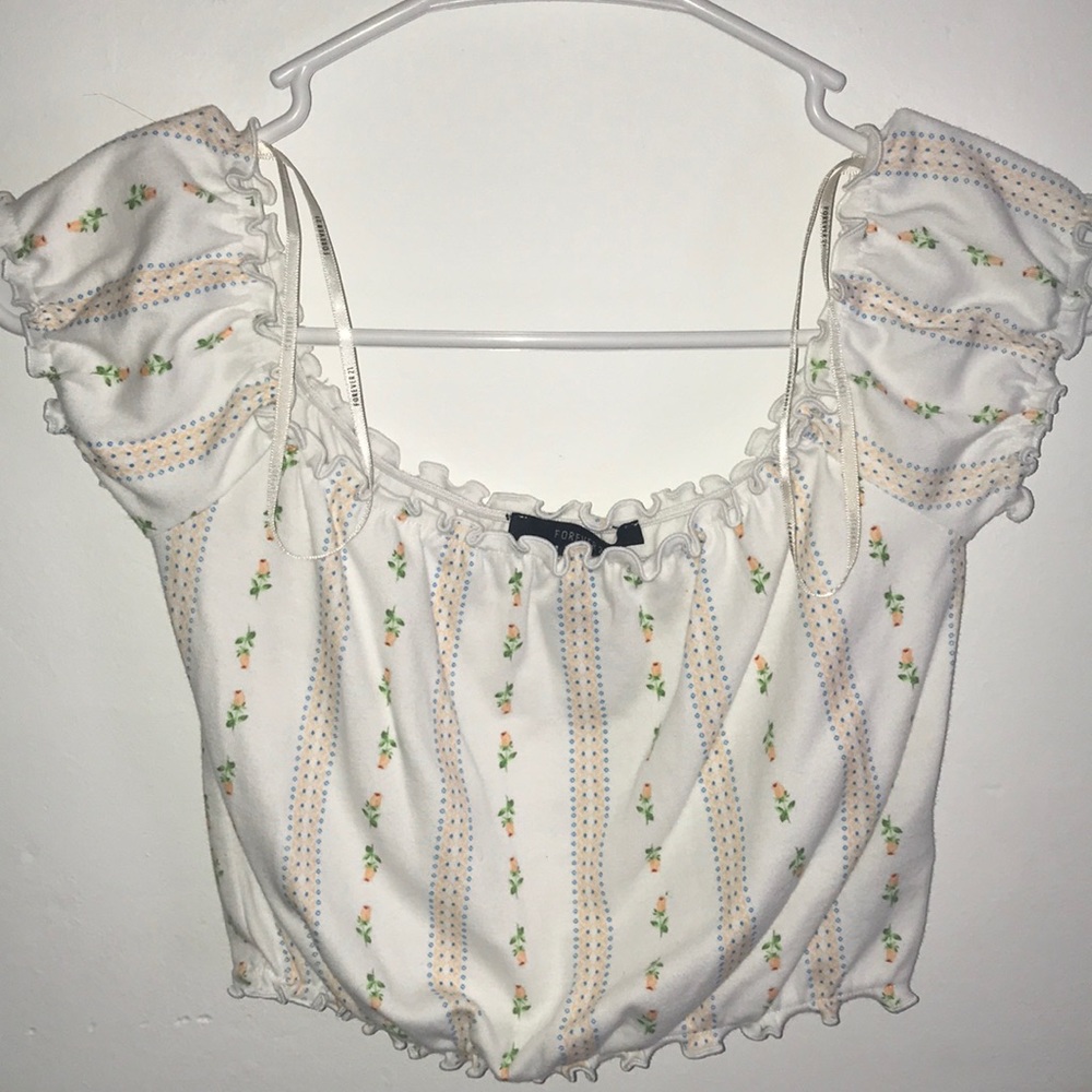 Cropped Forever 21 shirt